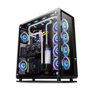 Core P8 Tempered Glass - Tour - ATX - panneau latéral fenêtré (verre trempé) - pas d'alimentation (PS/2) - noir - USB/Audio