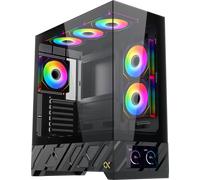 Boitier Grand-Tour E-ATX Xigmatek Alphard Pro RGB avec panneau vitré (Noir)