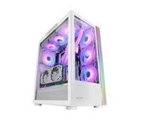 Mars Gaming – Tour Gaming MC-ULTRA XXL E-ATX Double bande LED ARGB Verre trempé Blanc