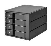 Boîtier HDD/SSD - SILVERSTONE - SST-FS304-12G - 3 Ports 5,25 - 4 Disques 3,5 - SAS-12G/SATA 6Go/s