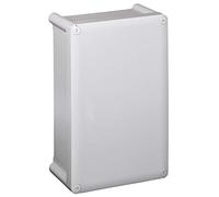 Boîtier industriel IP55 avec porte Opaque - 155 x 110 x 74mm - Gris Gris