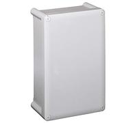 Boîtier industriel IP55 avec porte Opaque - 310 x 240 x 124mm - Gris