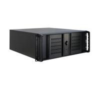 Inter-Tech Boîtier rack 4U-4098-S Acier noir, 6x5,25" ext. 5x3,5" int. ATX/mATX/Mini-ITX, 2x80mm