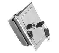 Boîtier Interrupteur pour Porte à Volet Roulant en Fer Argenté Moderne | Commande Manuelle Compacte, Fonctionnement Intuitif, Verrouillage Discret, Adapté aux Installations Commerciales, Boutiques,