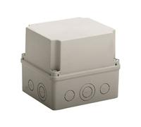 Boîtier IP54 Boîte à pince/industrie Câble entrées 4 x M25-6 x M40 X Couvercle, partie inférieure avec douilles élastiques