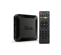 Boîtier IPTV Android 10.0 X96Q TV Box H616 Quad Core 1 Go RAM 8 Go ROM 4K WiFi 2,4 GHz Smart TV Box Lecteur multimédia
