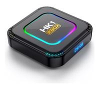 Boitier iptv Android 13 TV Box Android 4Go 32Go HD 4K/3D/1080P mini Smart TV Box avec 2.4/5.0GHz WiFi BT5.0 10/100M