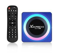 Boitier iptv, X88 PRO 13 Android 13.0 TV Box Rockchip RK3528 4K 2.4G 5G Wifi 4G+32GB BT5.0 8K lecteur multimédia mondial,TV BOX