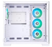 Boîtier iTek Dark Cave RGB Moyen Tour ATX avec Panneau Vitré Blanc G