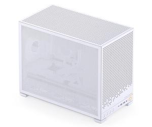 Boîtier Jonsbo D32 PRO MESH Midi Tower blanc ventilateurs 120/140mm support 2.5/3.5" 207x396x314mm