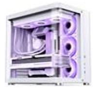 Tour midi Jonsbo TK-2 2.0 Tempered Glass Boîtier PC blanc