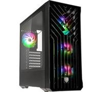 Kolink Boîtier Unity Cascade ARGB Moyen tour Acier/Verre trempé 3x120 +1x120 arrière Noir
