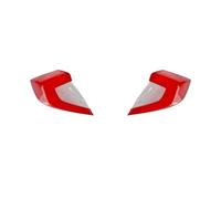 boîtier lampe arrière Compatible Avec Civic 2016 2017 2018 2019 Accessoires Voiture Coque Phare Cache Vitre Arrière Rechange(Outside A Pair)