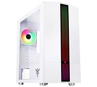 Boitier Mini Tour Micro ATX iTek Liflig 41 RGB avec panneau vitré (Blanc)