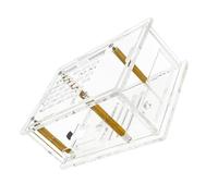 Boîtier Logement des Panneaux Acryliques Transparents avec Accès Facile À Les Ports Prendre en Le Refroidissement Actif