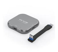 Boîtier magnétique 2230 M.2 NVMe SSD 4K USB 3.2 Boîtier de disque dur USB-C pour iPhone 16 10 Gbps pour MacBook Pro/ordinateur portable Max 15 Pro