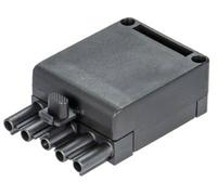 Boîtier mâle Wieland 93.732.4553.0 noir 1 pc(s)