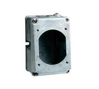 Boîtier métal réversible simple HYPRA pour prise 3P+T et 3P+N+T 16A - - 052239