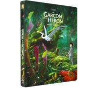 Boîtier métal SteelBook en édition limitée - Le Garçon et Le Héron Édition 4K Ultra HD Blu-Ray-Boîtier SteelBook limité