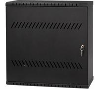 Stalflex Baie Informatique CCTV DVR 19 Pouces 3/4U 180mm - Fabriqué en Acier - Armoire Réseau pour la télévision en Circuit fermé et DVR - Racks pour Ordinateur et Serveur