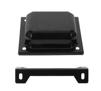 Boîtier Métallique de Transformateur Audio pour Caisson de Basses Noir | Ouvertures Latérales de Ventilation, Protection la Poussière, Installation Facile, Usage Scène et Concert