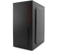 Boîtier Micro ATX - COOLBOX - PCC-MPC45-1 - Noir - Format Tour midi - Compact et élégant