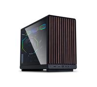 Boîtier Micro ATX - LIAN LI - A3 Wood Edition - Noir - Compatible M-ATX/ITX - 4 emplacements d'extension