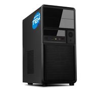 Boîtier Micro-ATX Mini-ITX Avec Alimentation 500W 2 X 5,25" + 1 X 3,5" + 2 X USB