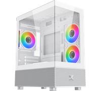 Boitier Micro Tour ATX Xigmatek Alphard M RGB avec panneaux vitrés (Blanc)