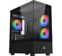 Boîtier PC - XIGMATEK - Alphard M - Mini tour - M-ATX - Verre trempé - ARGB - Noir