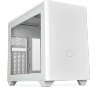 Boîtier Mini-ITX - DEBSY NR200P V2 - Blanc - Panneau verre trempé - Support GPU vertical PCIe 4.0