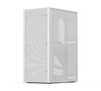 Boîtier Mini-ITX - ssupd - Meshlicious Full Mesh - Blanc - PCIE 4.0 - Excellente ventilation