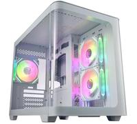 Boîtier Mini-Tour - FORTRON - GEH Mini S380-WA - Blanc - Micro-ATX/Mini-ITX - Montage sans outil