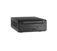 Inter-Tech Boîtier PC MW-02 II Mini tour ITX USB 3.0 1 baie 5,25'' Noir