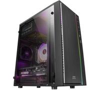 Boitier Mini Tour Micro ATX Mars Gaming MCM RGB avec panneau vitré (Noir)