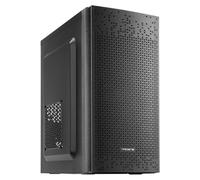 Tacens Boîtier PC ANIMA AC6 Micro-ATX – Compact, façade en mailles, USB 3.0 – Noir