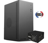 Boitier Mini Tour Micro ATX Advance Optima (Noir) + alimentation 350W