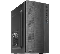 Tacens Anima AC5500, Boîtier PC Micro ATX Compact, Refroidissement par Mailles en Façade, Alimentation 500W, USB 3.0, Noir