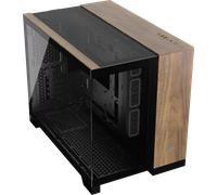 Boitier Mini Tour Micro ATX Corsair 2500X avec panneaux vitrés (Noir/Marron)