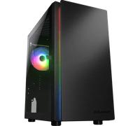 Boitier Mini Tour Micro ATX Cougar Purity RGB avec panneau vitré (Noir)