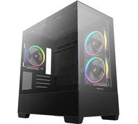 Boitier Mini Tour Micro ATX DeepCool CG380 3F RGB avec panneaux vitrés (Noir)