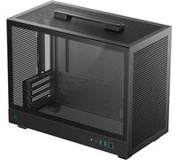 DeepCool CH160 PLUS Noir - Boîtier PC SFF Micro ATX/Mini-ITX, 1x 3.5", 1x 2.5", USB 3.2 Gen 1/Gen 2, Vent. 120/140mm, Radiateur 120mm
