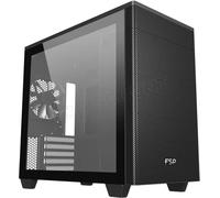 FSP Boitier Mini Tour Micro ATX CST360 avec panneau vitré (Noir) G