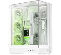 Boitier Mini Tour Micro ATX Gamemax T20 RGB avec panneaux vitrés (Blanc)