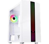 Boitier Mini Tour Micro ATX iTek Liflig 41 RGB avec panneau vitré (Blanc)