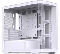 Boitier Mini Tour Micro-ATX Jonsbo D300 avec panneaux vitrés (Blanc)