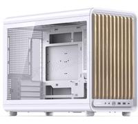 Boitier Mini Tour Micro ATX Jonsbo D33 Wood avec panneau vitré (Blanc)