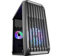 Boîtier PC Mini Tour Micro ATX - Mars Gaming - MC-S2 RGB - Panneau vitré - Noir - Taille unique