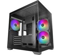 Boitier Mini Tour Micro ATX Mars Gaming MC-View3 RGB avec panneaux vitrés (Noir)