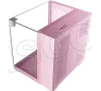 Boitier Mini Tour Micro ATX Mars Gaming MCVISIONM avec panneaux vitrés (Rose)